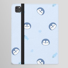 Cute Penguin Pattern iPad Folio Case