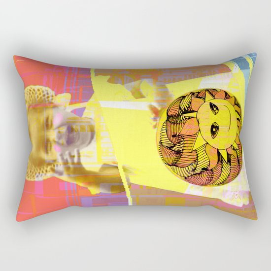 She plays with the sun / PRINCESS 23-07-16 Rectangular Pillow