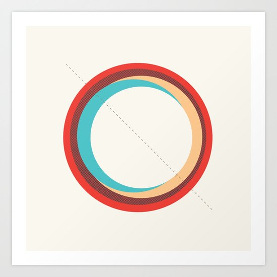 Future Globes 005 Art Print