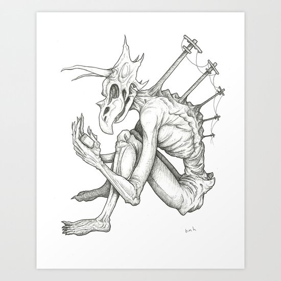 No Signal Art Print