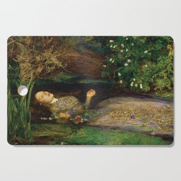 Ophelia, Painting, Sir John Everett Millais Cutting Board
