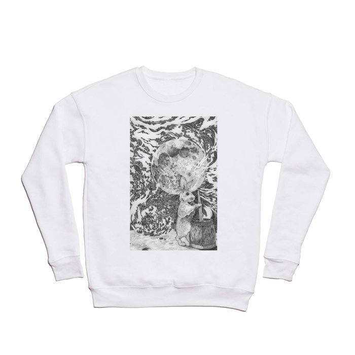 Moon Rabbit Crewneck Sweatshirt