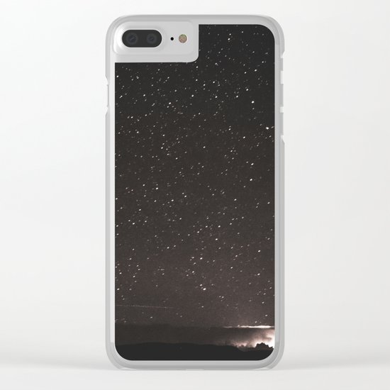 Starry Summer Night in Arizona Clear iPhone Case