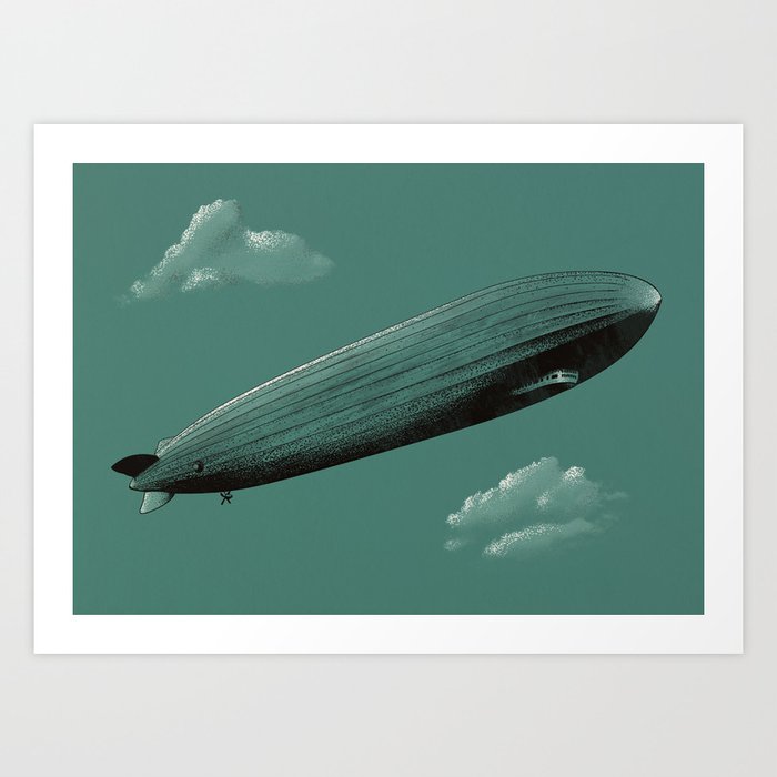 Zeppelin Art Print