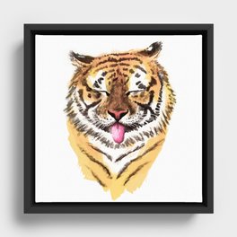 El Tigre Framed Canvas