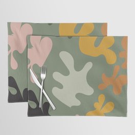 16  Abstract Shapes Organic 220516 Placemat