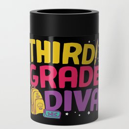 Third Grade Diva Can Cooler