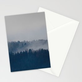 FOG in the forest Stationery Cards | Out, View, Photo, Nature, Outside, Norway, Edit, Foggy, Skog, Forest 
