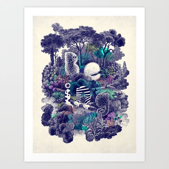 Biodiverse Art Print