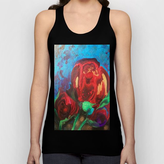The Tulips Came Early Unisex Tank Top