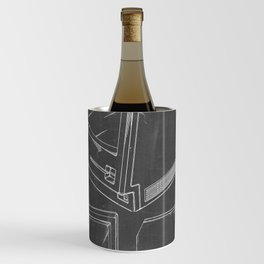 Apple Macintosh Patent - Apple Art - Black Chalkboard Wine Chiller