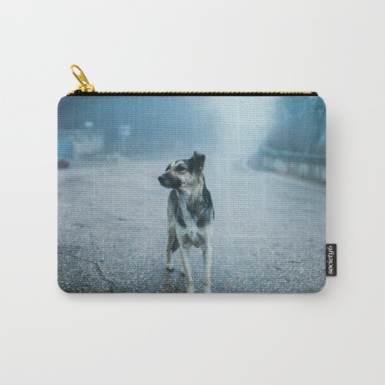 Winter dog Carry-All Pouch