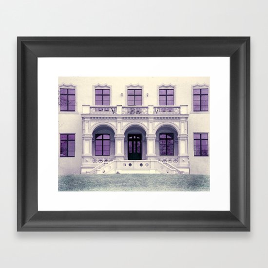 My home is my castle Framed Art Print