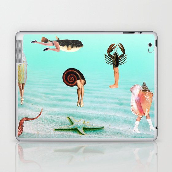 Underwater madness Laptop & iPad Skin