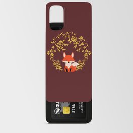 Autumn fox nature Android Card Case
