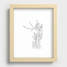 Prickly Pear Recessed Framed Print