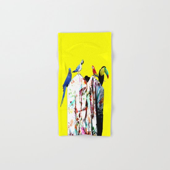 Elisavet's birds Hand & Bath Towel