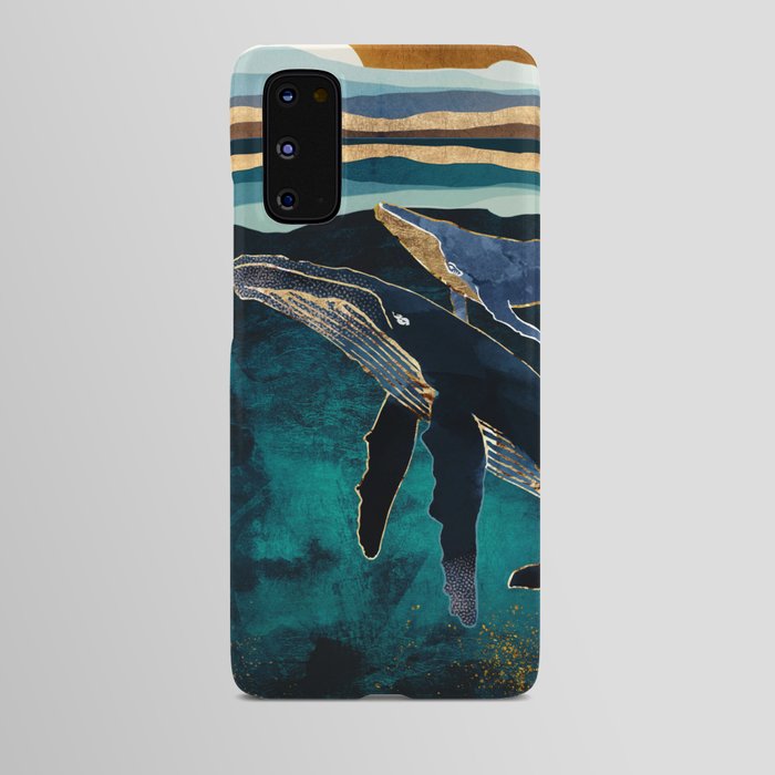 Moonlit Whales Android Case