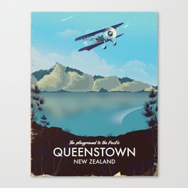 Queenstown New Zealand Canvas Print