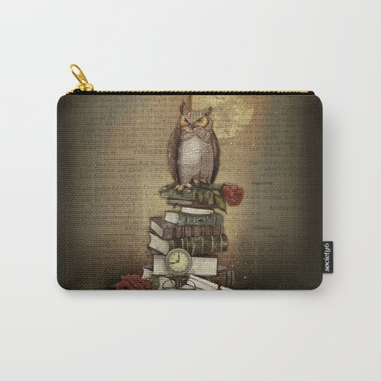 The Bibliophile - (the lover of books) Carry-All Pouch