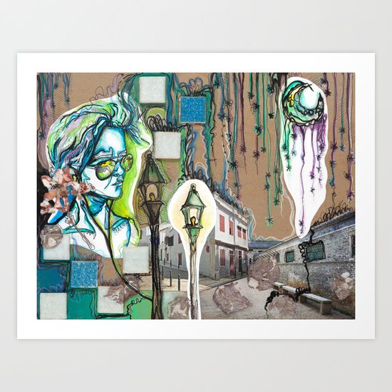 Macau Nights Art Print