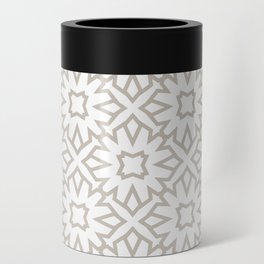 Taupe and White Minimal Line Art Pattern 5 Pairs Diamond Vogel 2022 Popular Colour Palatine 0370 Can Cooler