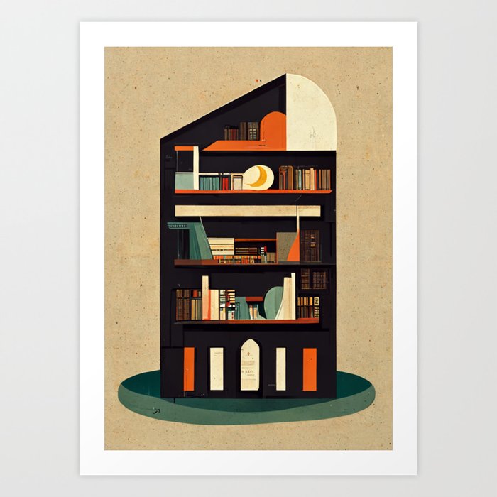 Library of Life Art Print