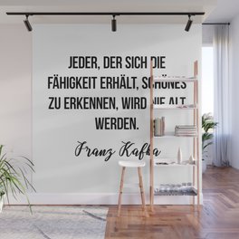 Franz Kafka Wall Murals For Any Decor Style Society6