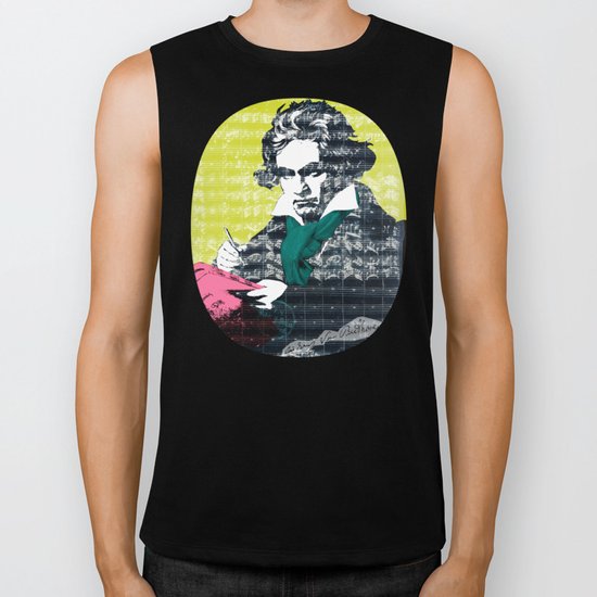 Ludwig van Beethoven 9 Biker Tank