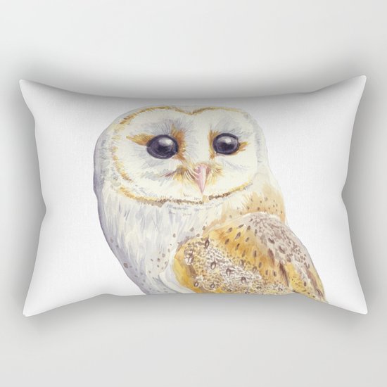 Owl bird Rectangular Pillow