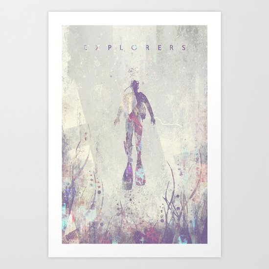 Explorers VI Art Print