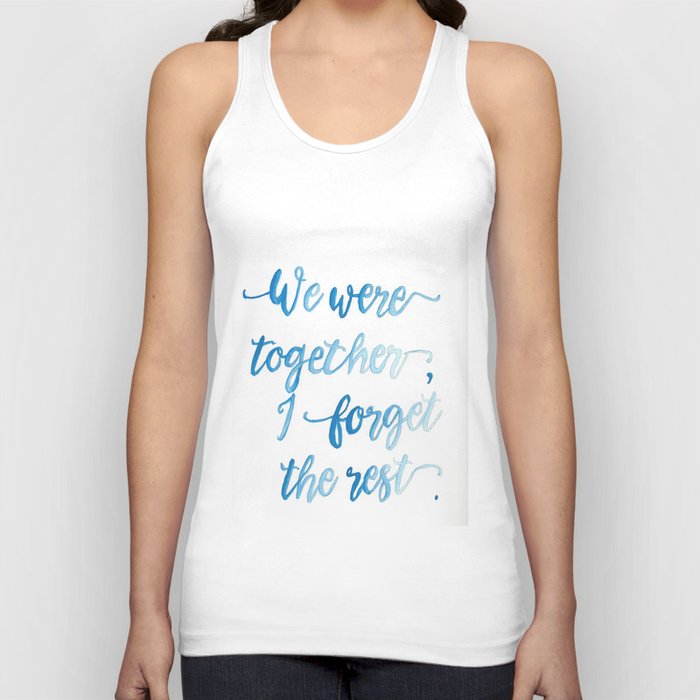 We Were Together. Tank Top