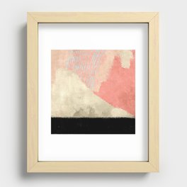 abstract Recessed Framed Print