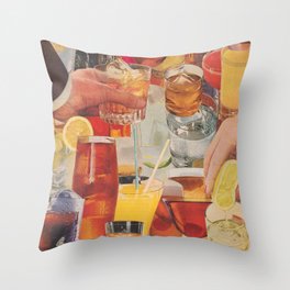 Shaken, Not Stirred Throw Pillow