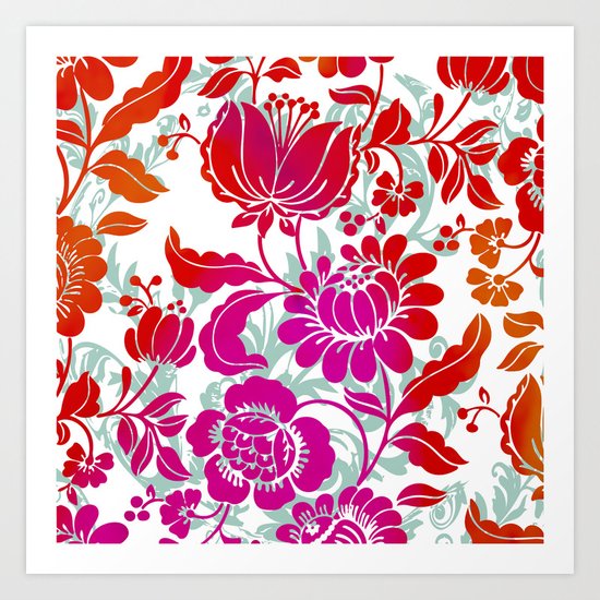 Flowers III Art Print