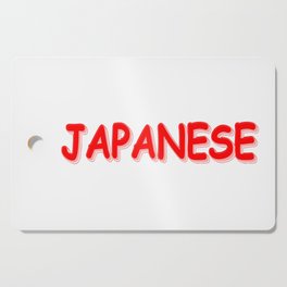"JAPANESE " Cute Design. Buy Now Cutting Board