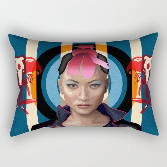 Queen of Darkness Far Cry 4 - Yuma Rectangular Pillow