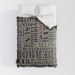 Writer's Block • London Calling - Grey Comforter