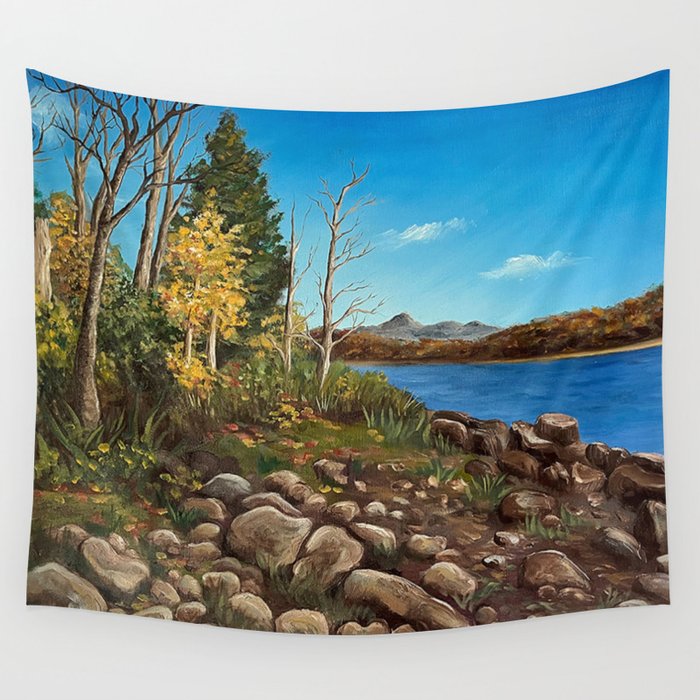 Lakeside Wall Tapestry