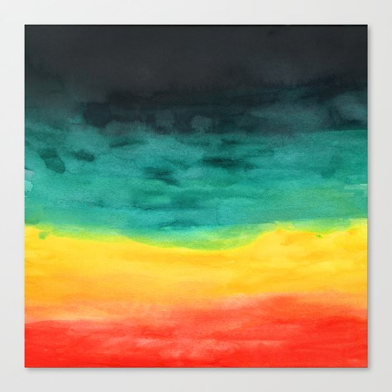 Darkness in the Horizon Canvas Print