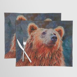 Grizzly Bear Spirit Placemat