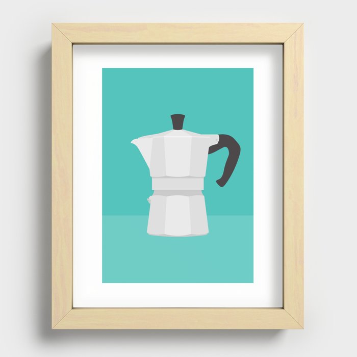 #67 Bialetti Recessed Framed Print