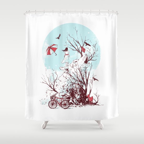 Call of the Wild Shower Curtain