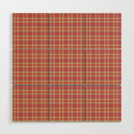 Keep Calm and Sing Plaids Pattern 001#050 Wood Wall Art