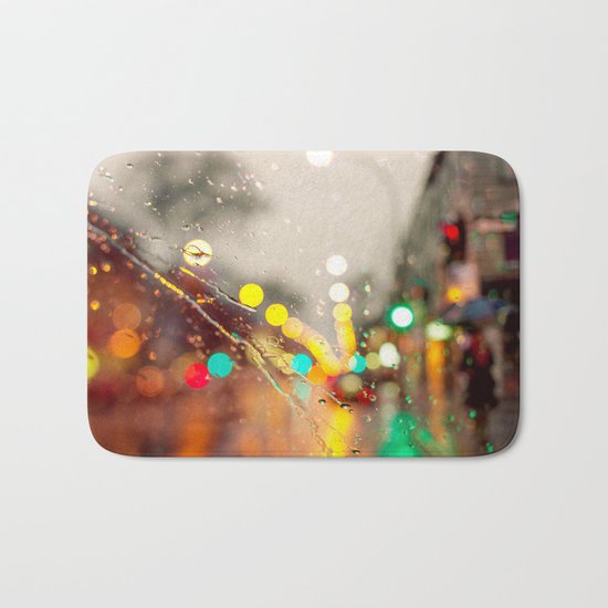 Spring Rain Bath Mat