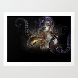 Unfortunate souls - Ursula octopus Art Print