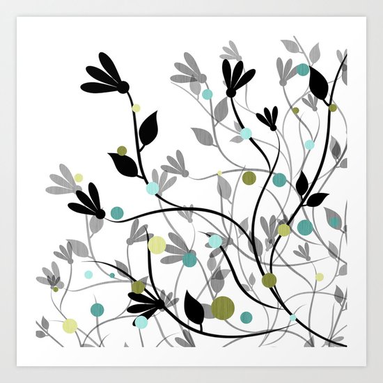 Blissful Breeze Art Print