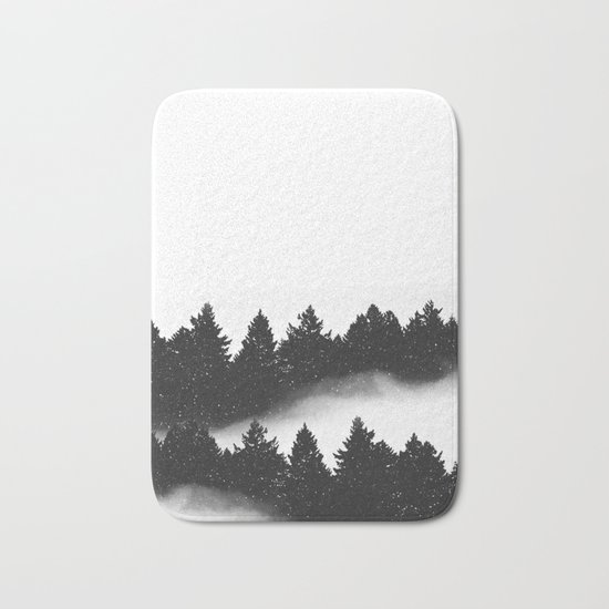 let it snow Bath Mat