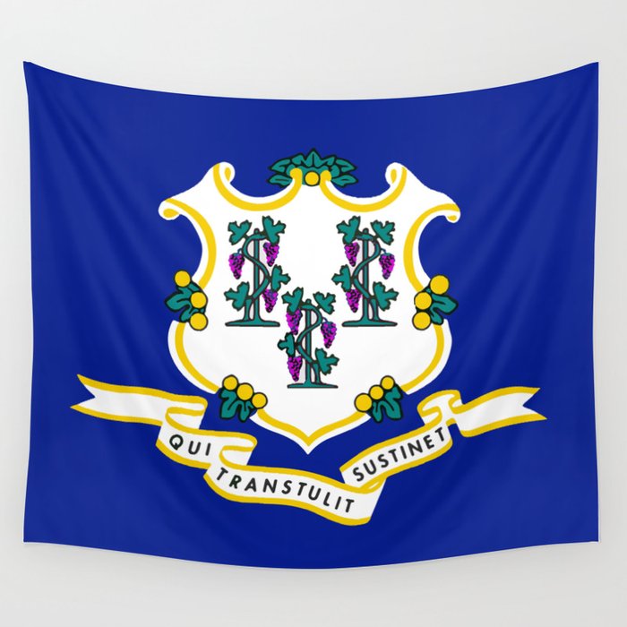 State Flag Of Connecticut Wall Tapestry By Homestead Society6