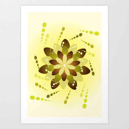 Green Art Print
